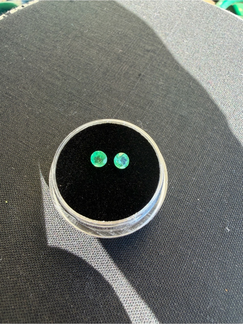 NATURAL COLOMBIAN EMERALD MATCHED PAIR – UNHEATED